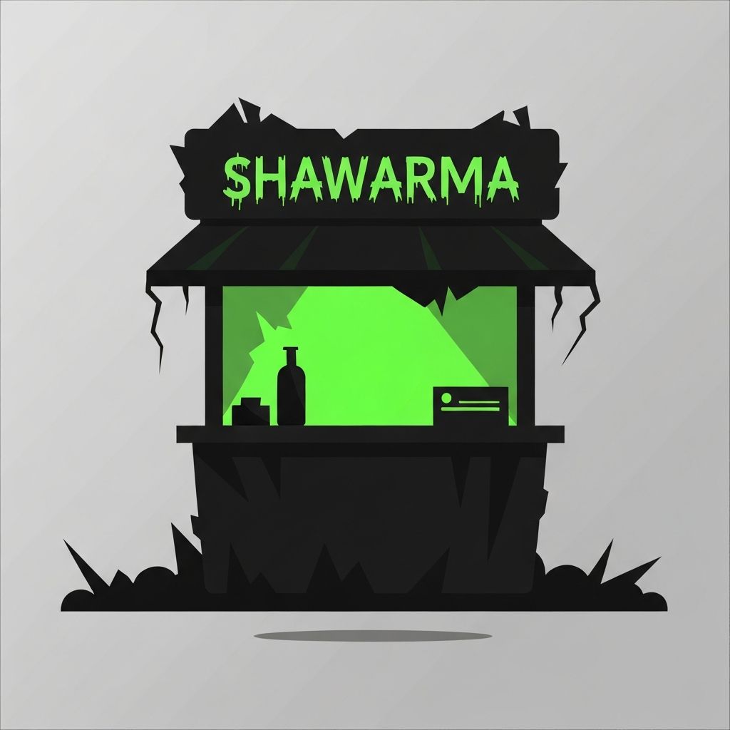 Scary Shawarma Kiosk