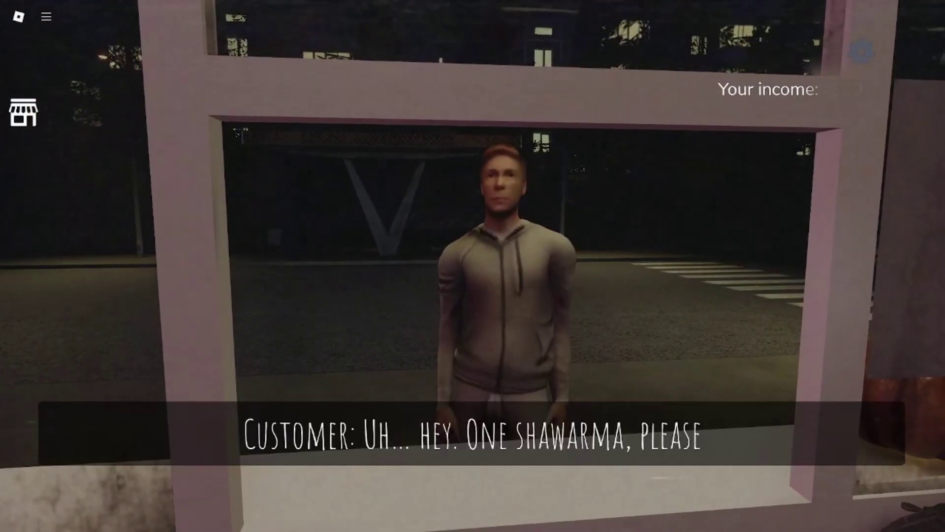 Customer mutates into anomaly, must close window immediately