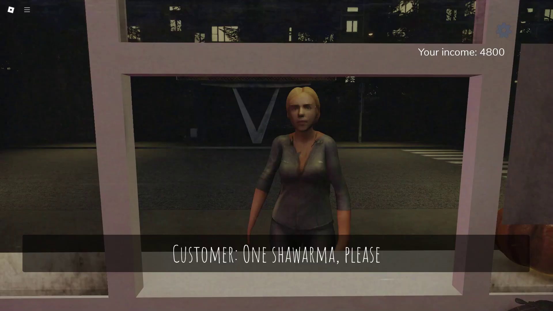 “Never leaves” customer hinting an unseen presence