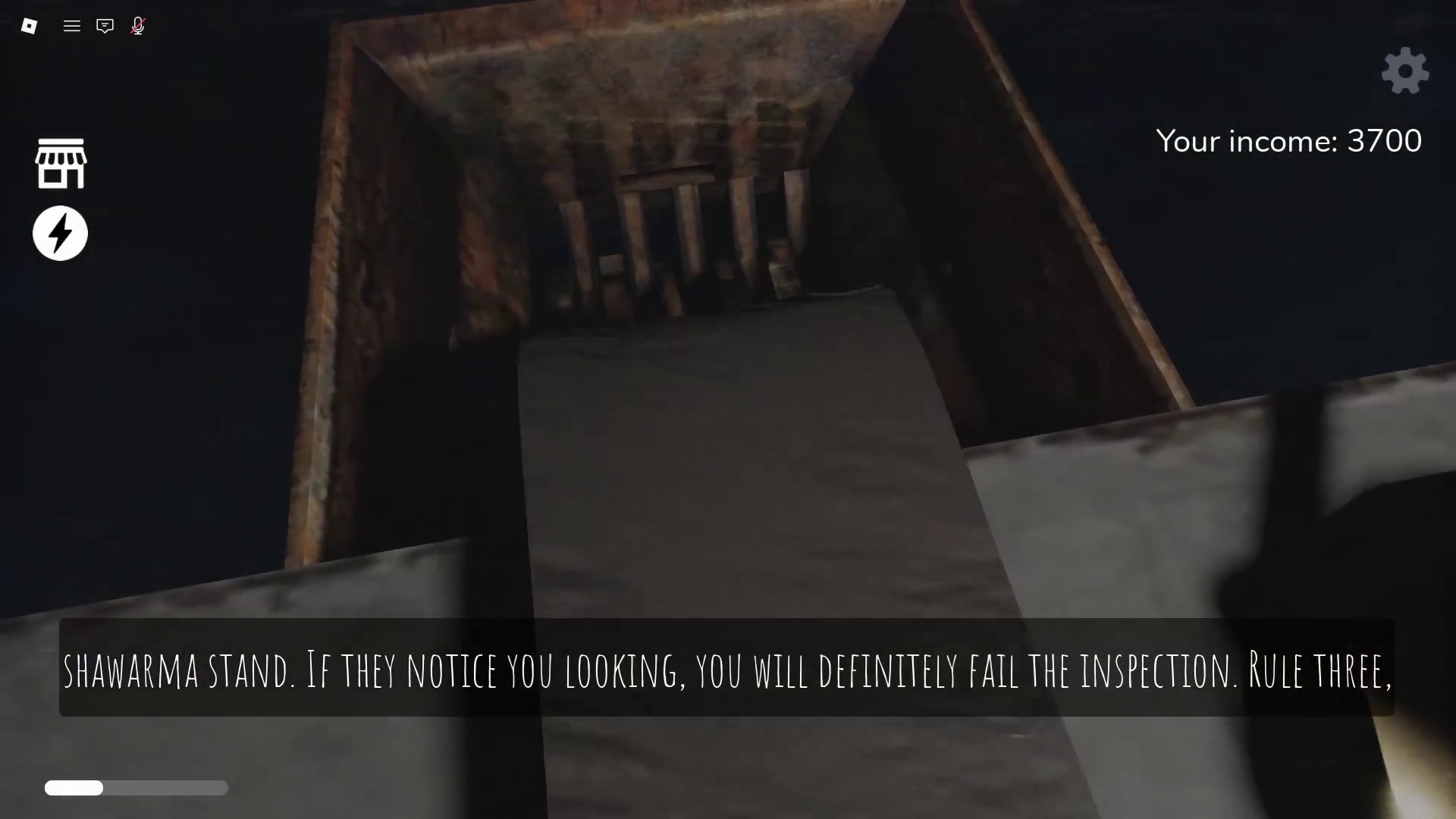 Unauthorized presence termination message